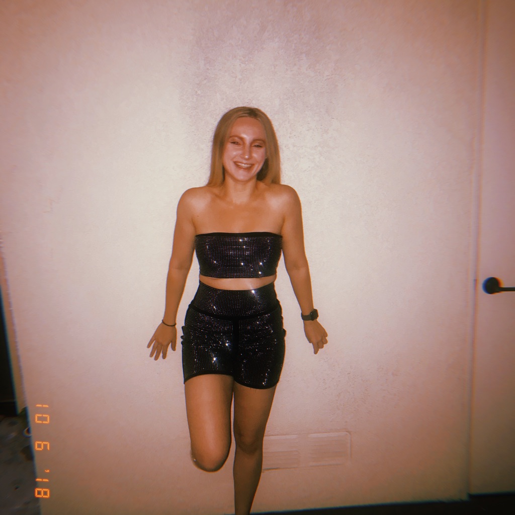 I Am Gia Sparkly Black Set